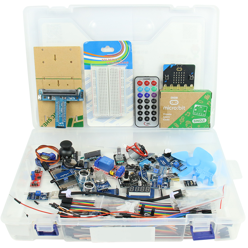 microbit开发板扩展板Python入门学习套件中小学图形化编程