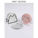 В следующую секунду, костяной диск керамическая рвота блюдо для хранения посудомоечная машина для посудомоечной машины домашняя настольная мусорная тарелка с закусками 910