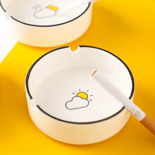 下一秒 Модная трендовая милая брендовая креативная пепельница, легкий роскошный стиль