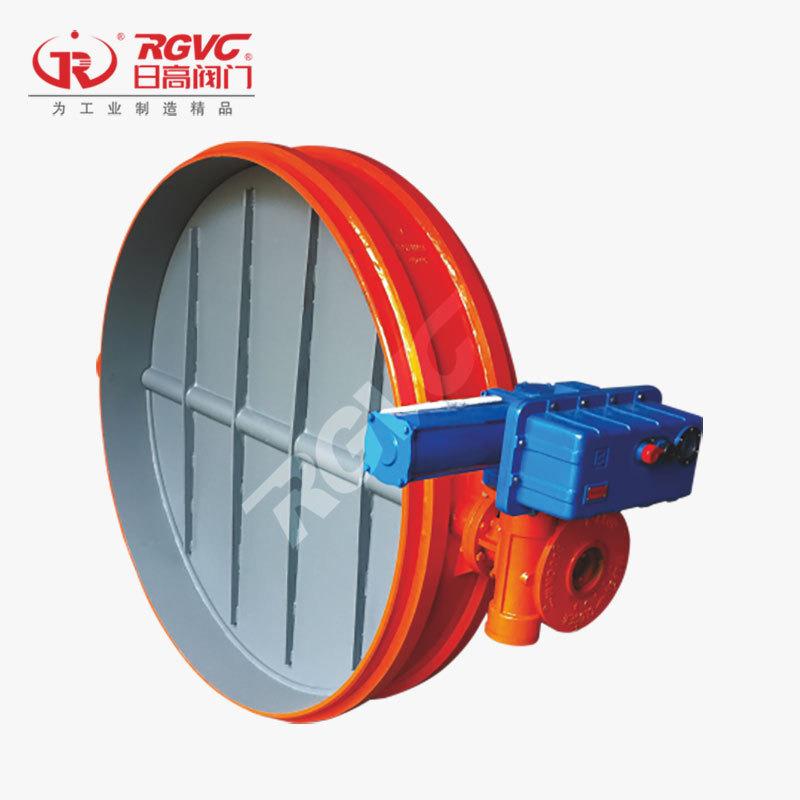 厂家供应开关型烟气蝶阀排风调节蝶阀6000J电动高温烟气蝶阀