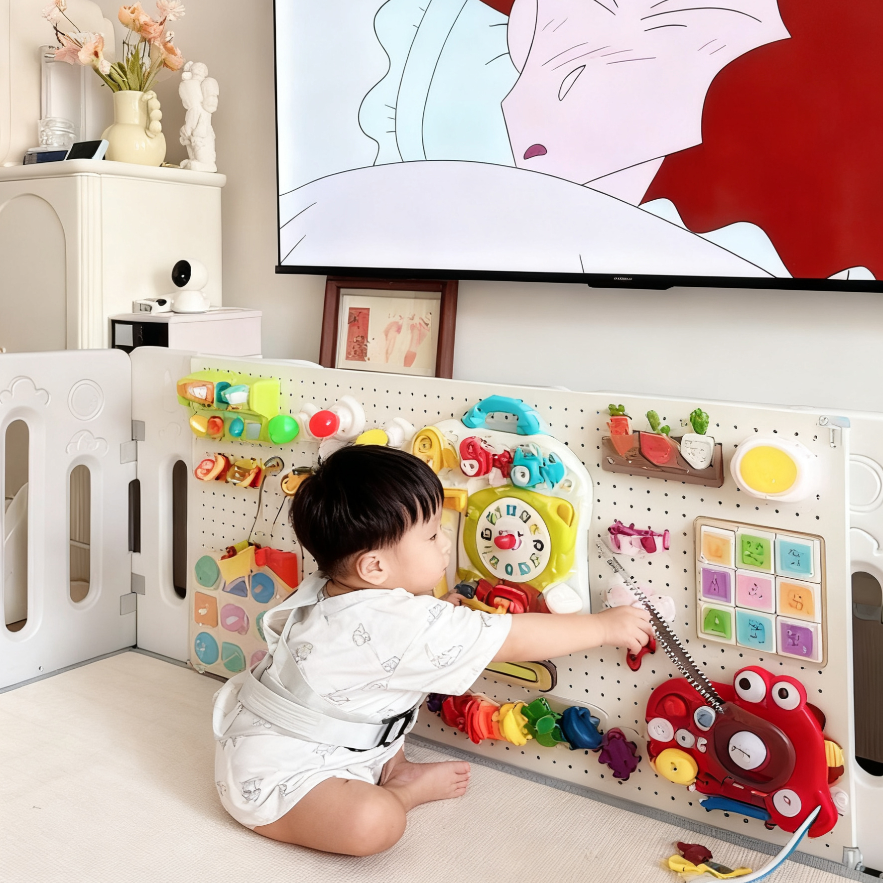 带娃好帮手DIY忙碌板硬控宝宝