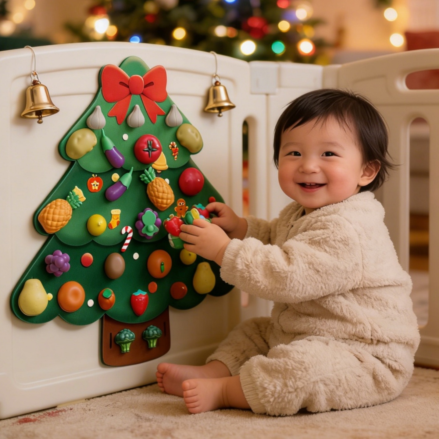 水果切切乐毛毡板蒙氏早教