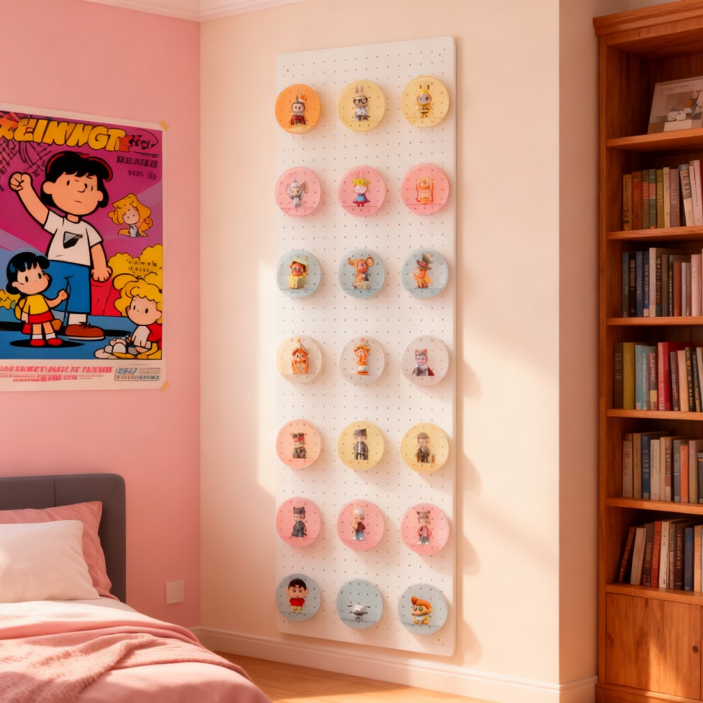 【手办住大别墅】收纳洞洞板置物