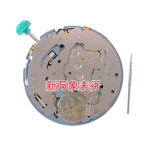 手表机芯OS10机芯6/9/12小秒日历三点位多功能石英机芯日本原装