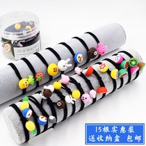 Hair rope South Korea versatile cute little Qing Xinsen female headdress fruit cartoon head rope rubber band hair girl