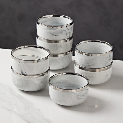 AI优选新品银边餐具久用不掉色