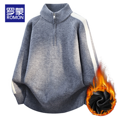 罗蒙套头柔软舒适亲肤毛衣