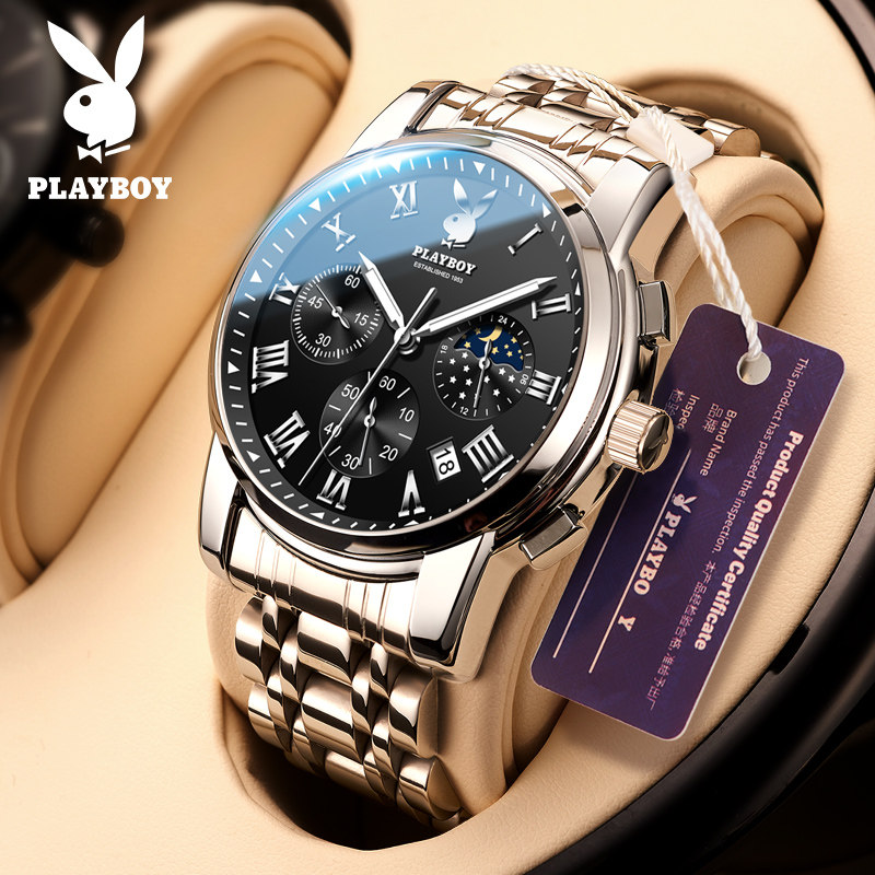 官方正品手表男女士学生时尚防水名品牌夜光电子石英男表正品十大