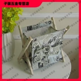 Маленький журнал, система хранения, складная настольная ткань из натурального дерева, простой и элегантный дизайн