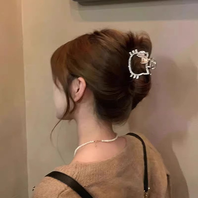 金属闪钻HelloKitty抓夹凯蒂猫