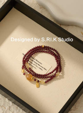 十里间s925银天然石手链