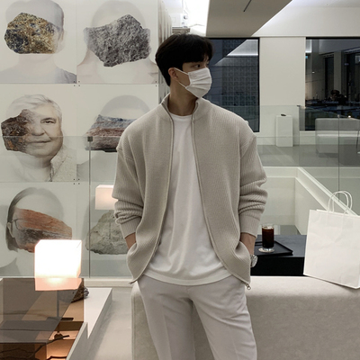 韩系春秋新款潮流百搭毛衣