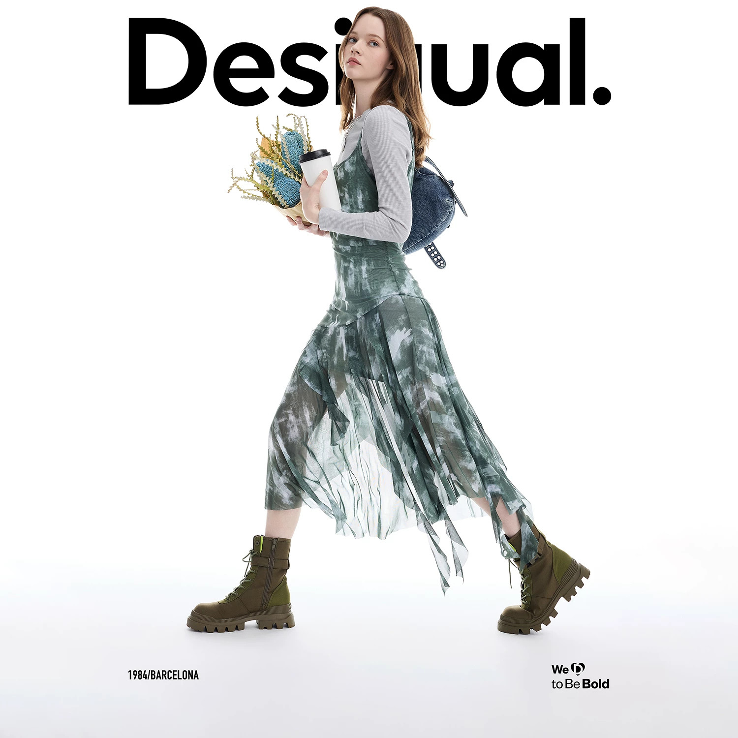 desigual西班牙彩色印花设计