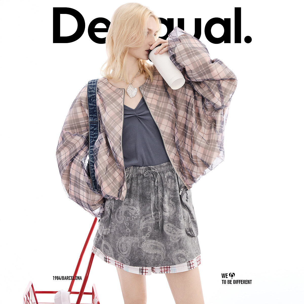 desigual西班牙彩色印花设计