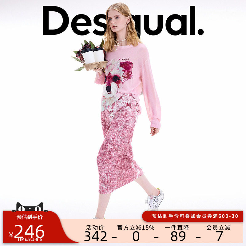 desigual西班牙彩色印花设计图片