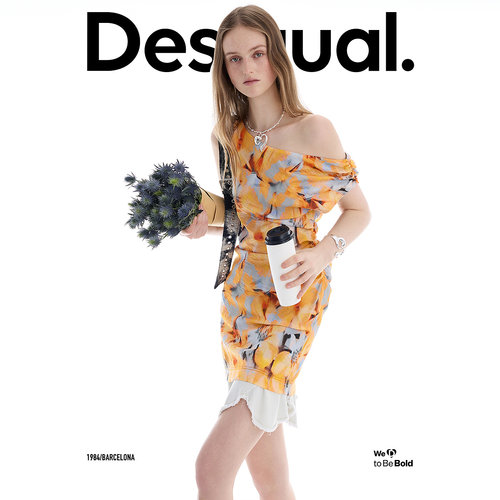 desigual西班牙彩色印花设计