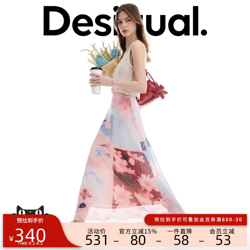 desigual西班牙彩色印花设计图片