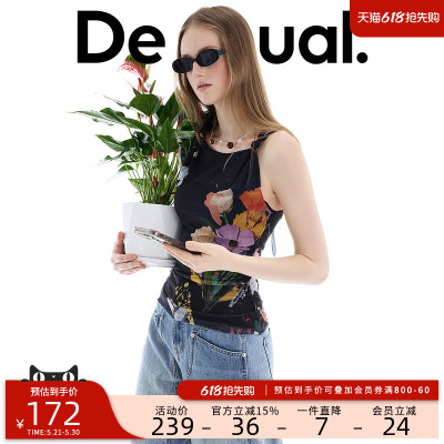 desigual西班牙彩色印花设计