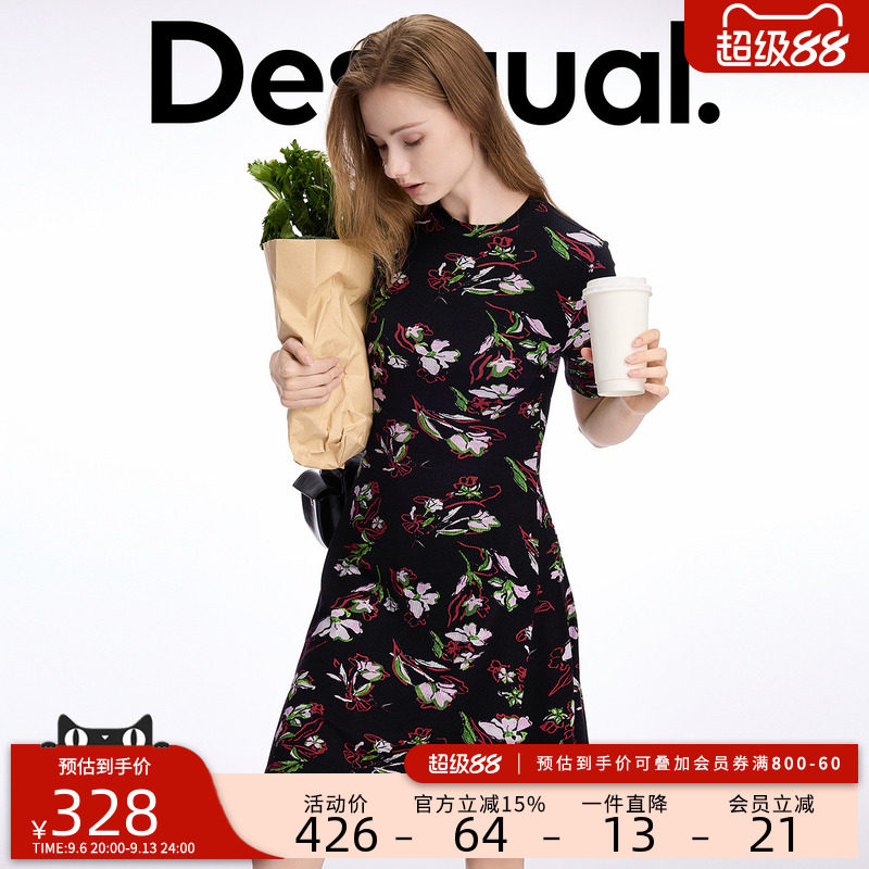 desigual西班牙彩色印花设计图片