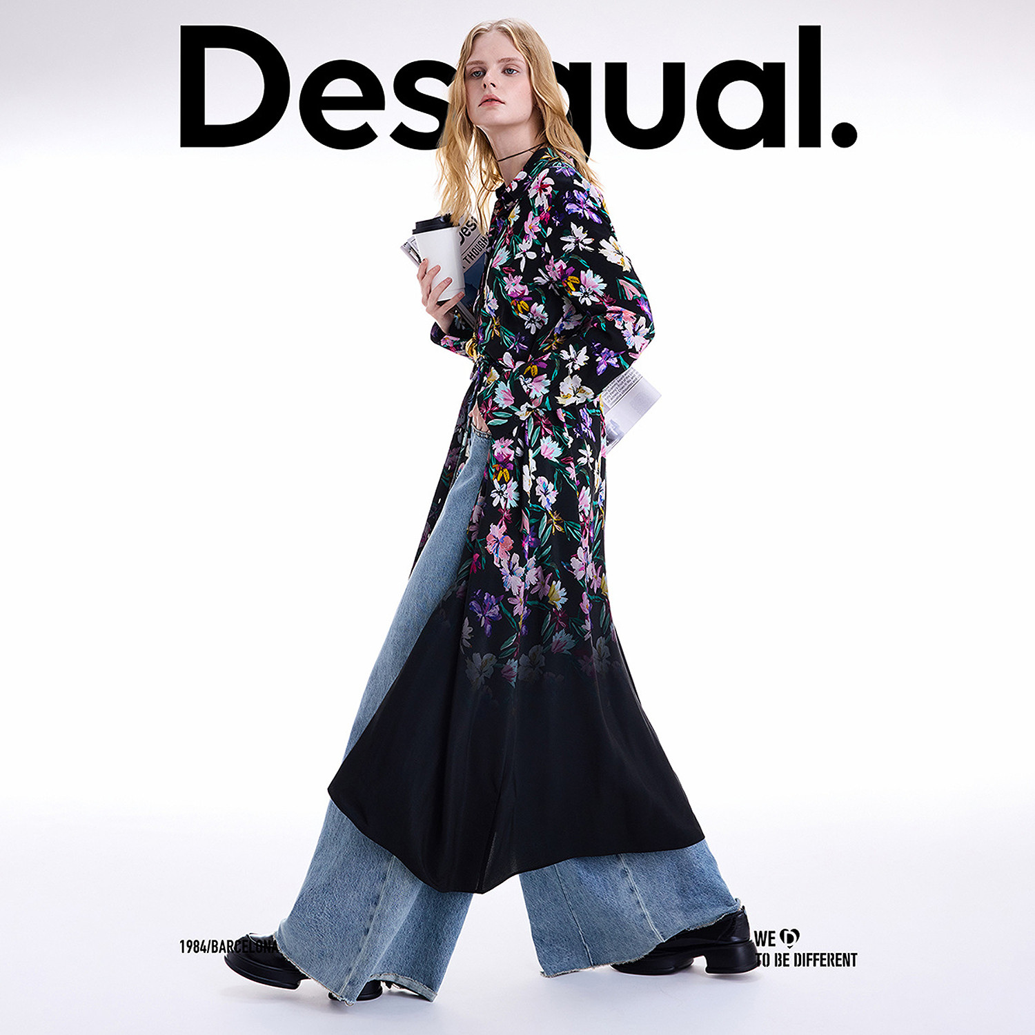 desigual西班牙彩色印花设计