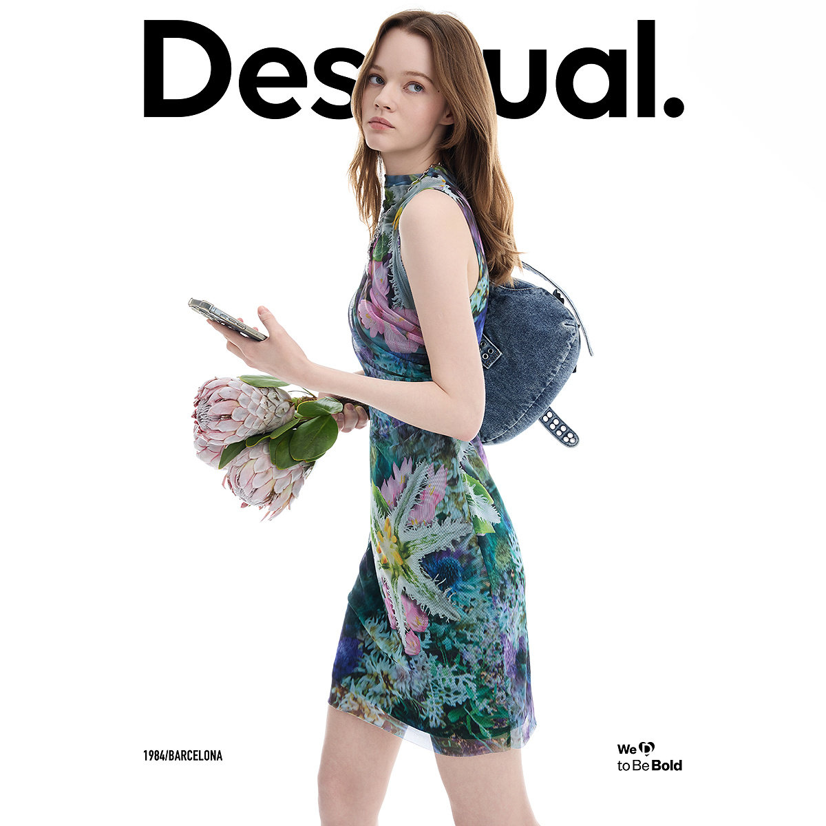 desigual西班牙彩色印花设计
