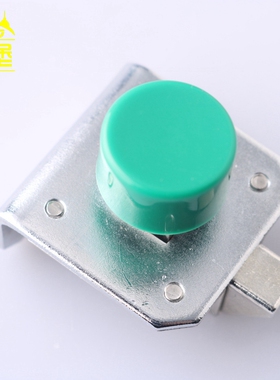 DK637-6机柜按钮托盘撞击搭扣锁 按压式自动复位回弹按钮插销锁