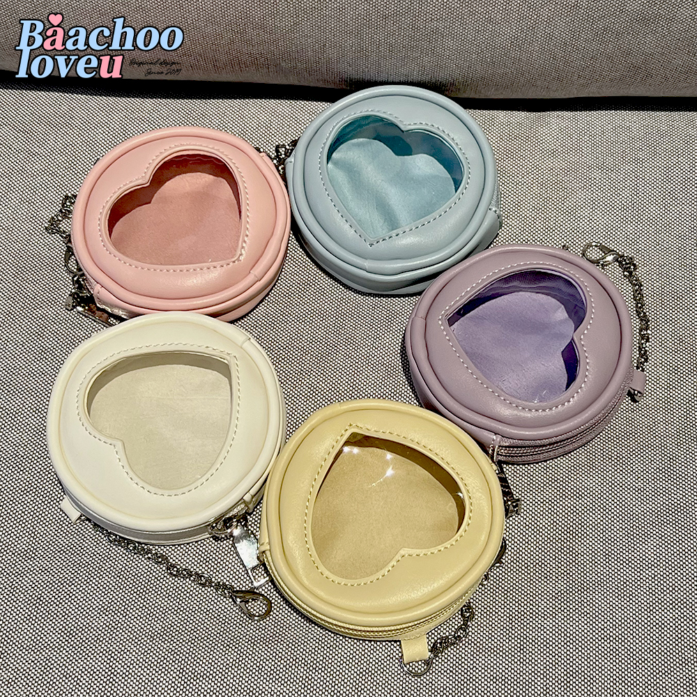 Baachoo原创 可爱吧唧包小挂包谷美痛包小食量包挂件零钱包爱心