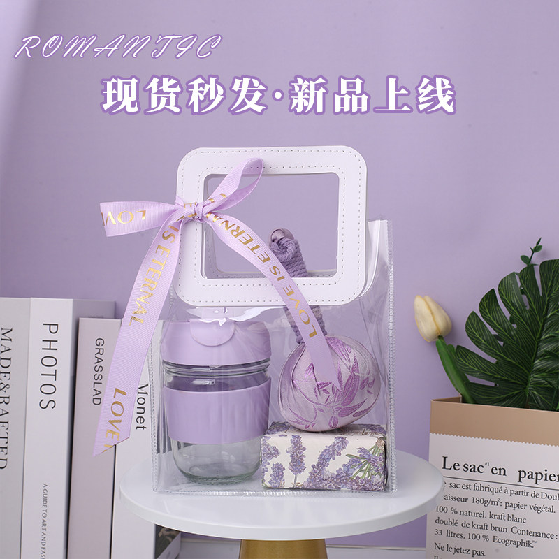 定制香薰毛巾伴手礼伴娘太阳伞风扇杯子实用礼品小众高级实用礼袋