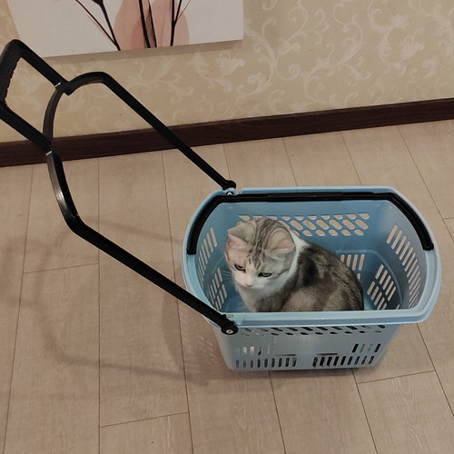 购物篮小推车神器宠物推车