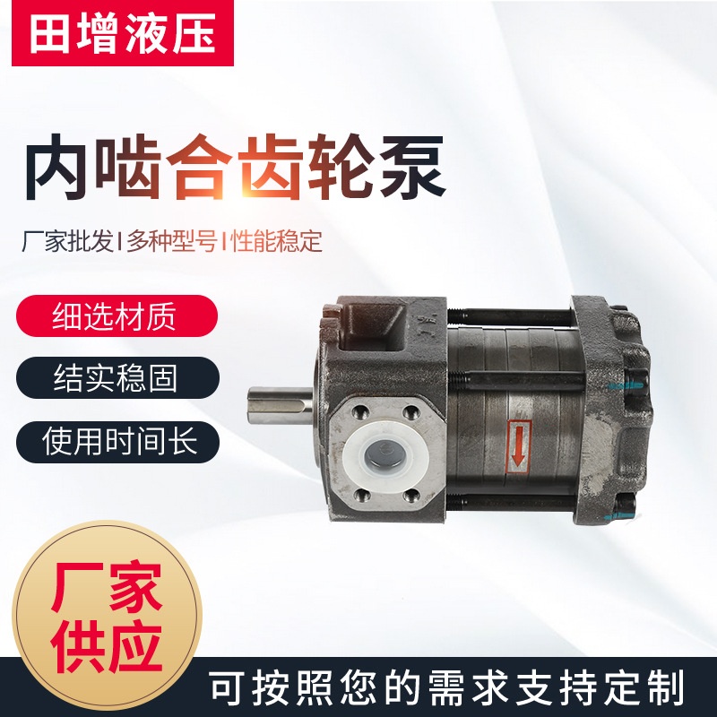 齿轮泵内啮合齿轮泵单联齿轮泵机械液压外啮合高压齿轮油泵油压泵