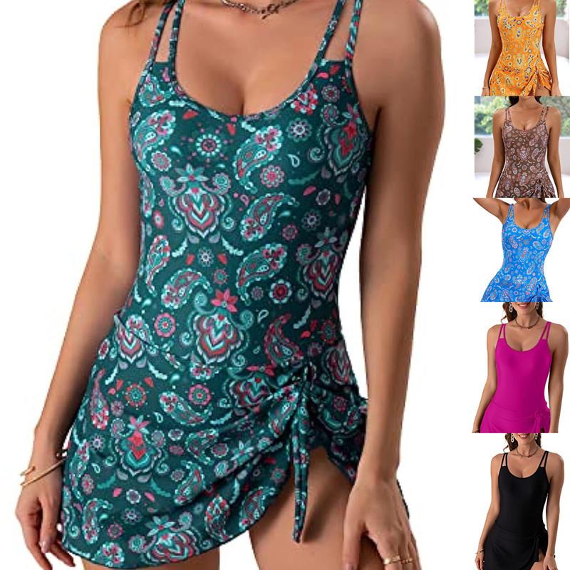 Women's one-piece swimsuit large size 女士连体泳衣大尺码