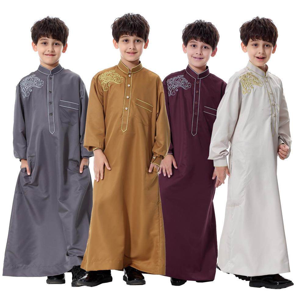 Children's clothing for boys, teenagers, boys, long robes,