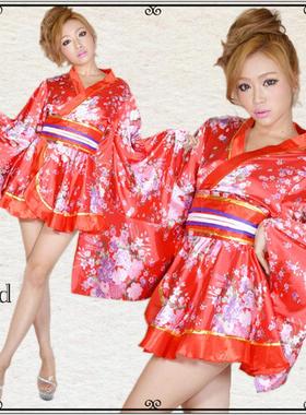 Traditional women's formal attire, yukata, photo set, kimono
