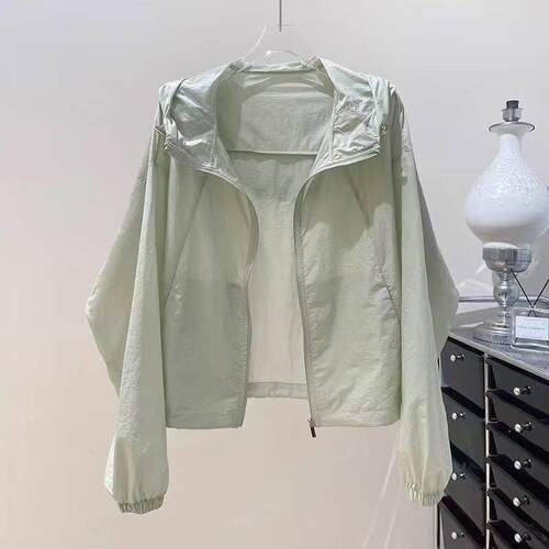 Hooded Sunscreen Coat Breathable Jacket连帽防晒衣透气外套