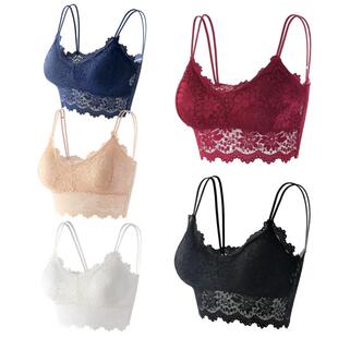 Lace strapless suspender, anti glare inner layer, chest