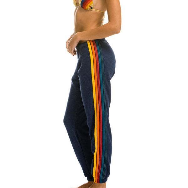 Women's Rainbow Bar Women's Health Pants Sports Knitted