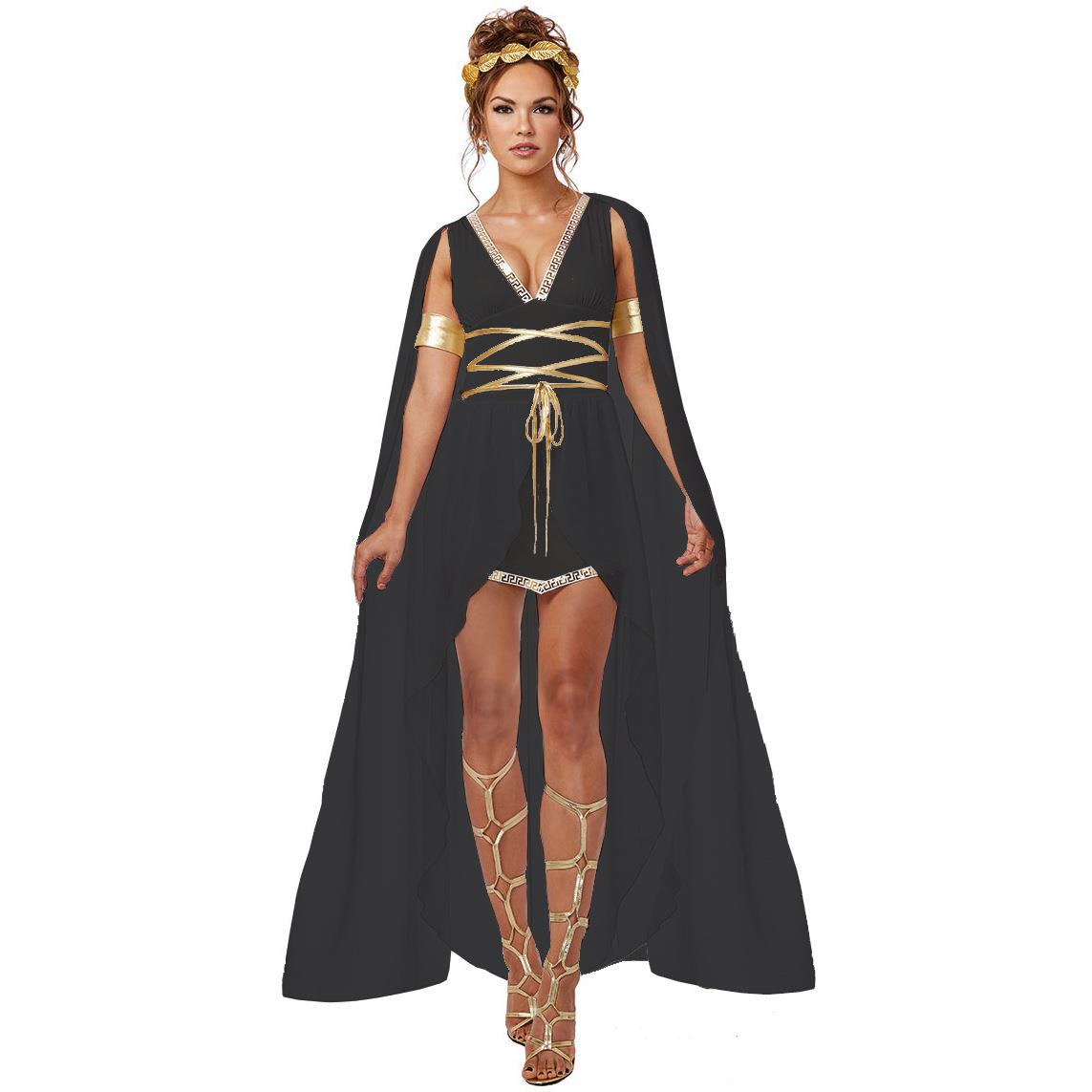 Ancient Greek goddess festival play Athena dress with