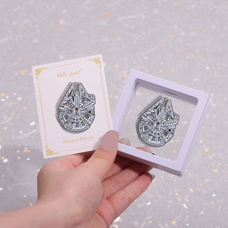 星球大战周边胸针机甲金属徽章科技感别针胸章