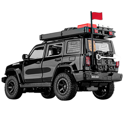 坦克300改装版越野车合金模型