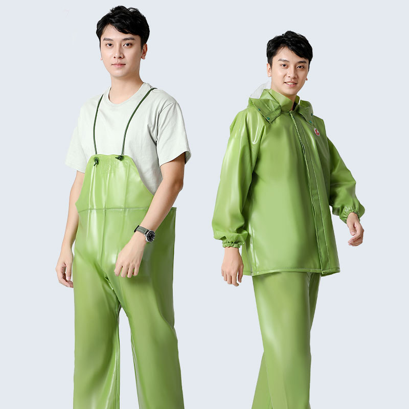 大渔厂渔友雨衣养殖裤防水背带裤渔民船员捕鱼裤牛筋雨衣雨裤吊带