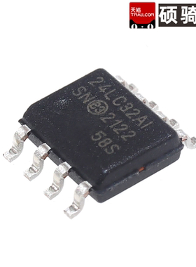 5只 24LC32AI 24LC32A 24LC32A-I/SN 24LC32 SOP-8 EEPROM 芯片