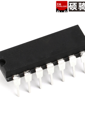 74HC00 DIP-14 逻辑门与非门芯片 SN74HC00N