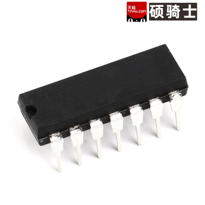 74HC00 DIP-14 逻辑门与非门芯片 SN74HC00N