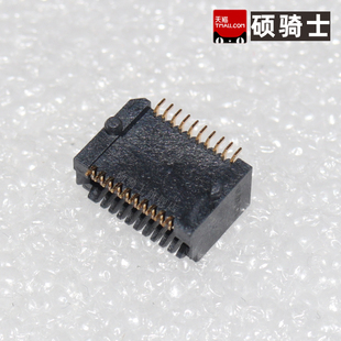 KSP20LG154 光模块连接器 镀金 SMD 0.8mm 卧贴 金手指连接器