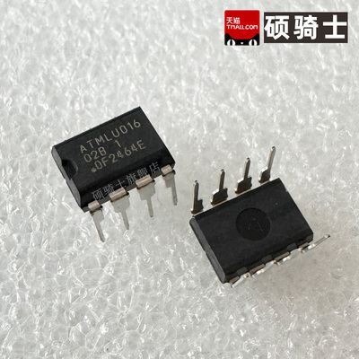 AT24C02-10PU-1.8 EEPROM芯片 DIP-8 存储器ic