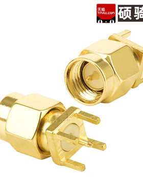 BWSMA-JE  RF射频同轴连接器 DC-6GHZ 公针 SMA 內针