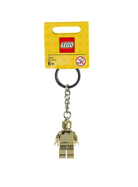乐高lego积木人仔电镀金色