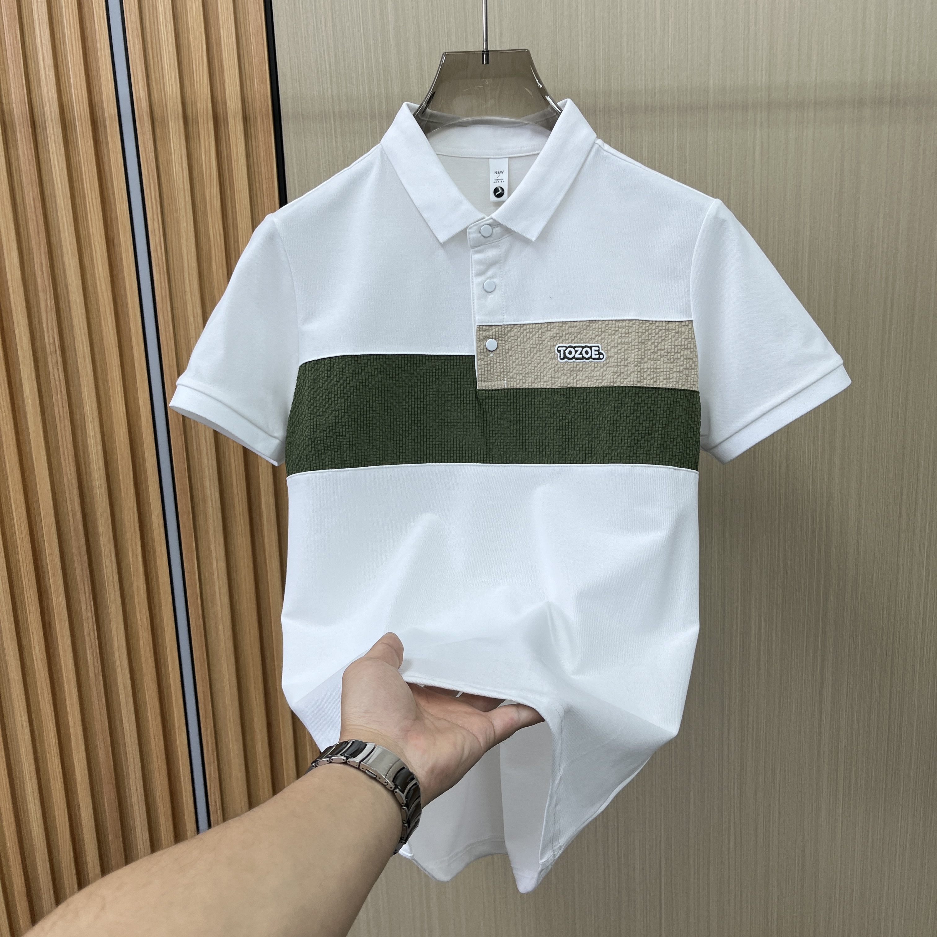 翻领短袖T恤休闲百搭Polo衫