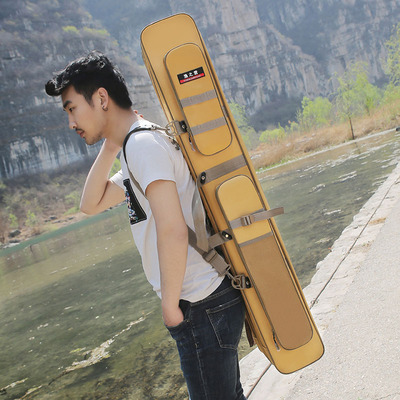 新款耐磨防水大容量渔之君鱼竿