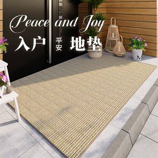 仿剑麻家用耐脏免洗门口地垫入户门脚垫进门防滑蹭脚垫 2025新款